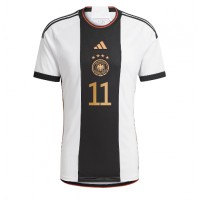 Pánský Fotbalový dres Německo Mario Gotze #11 MS 2022 Domácí Krátký Rukáv